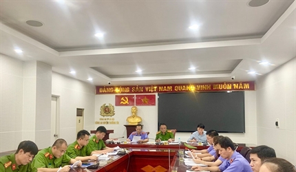 LIÊN NGÀNH TƯ PHÁP HUYỆN THƯỜNG TÍN TỔ CHỨC HỘI NGHỊ RÀ SOÁT TIN BÁO,...